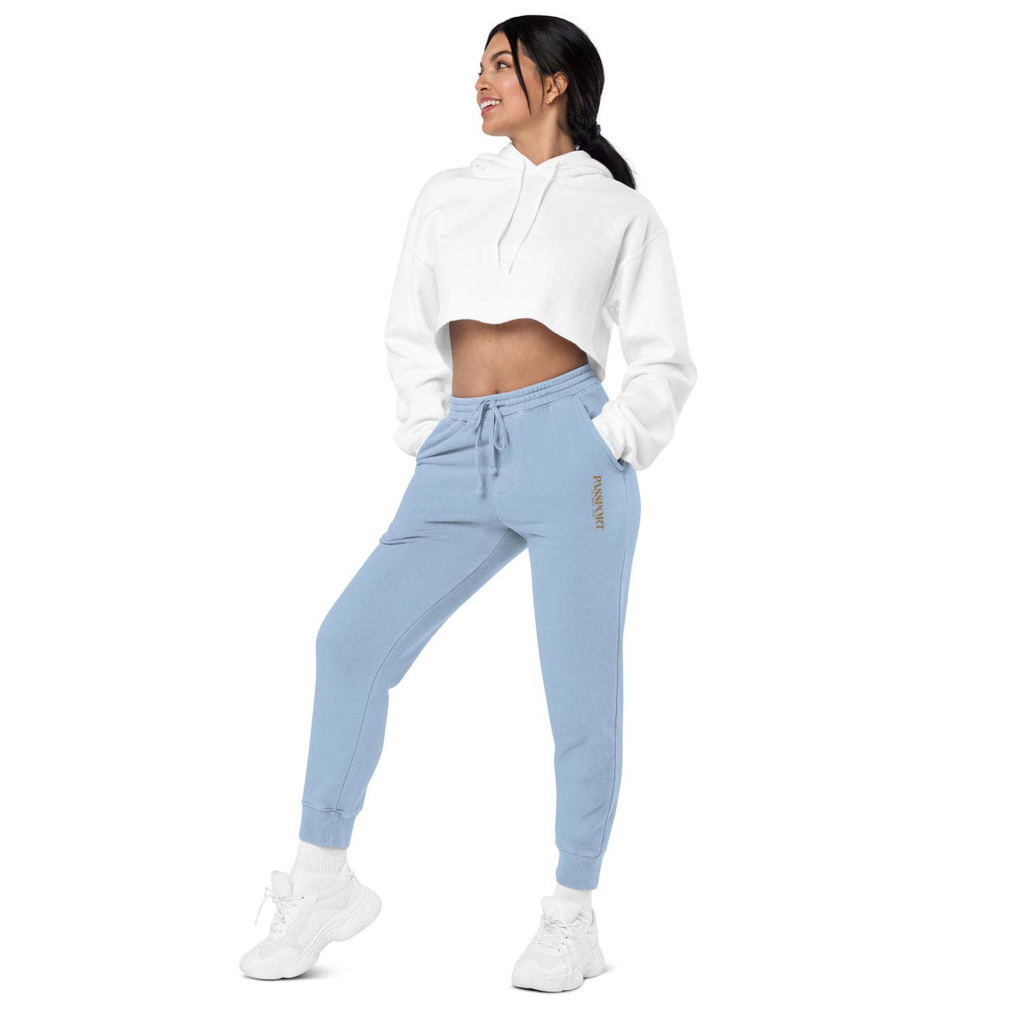 Passport Unisex pigment-dyed sweatpants