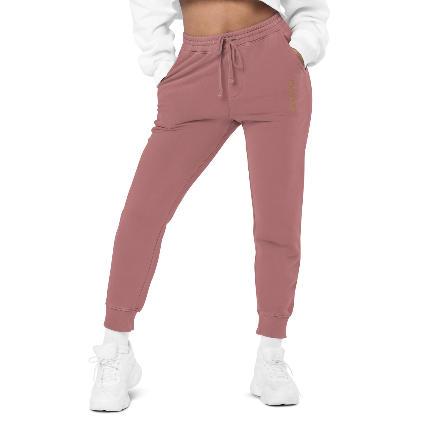 Passport Unisex pigment-dyed sweatpants