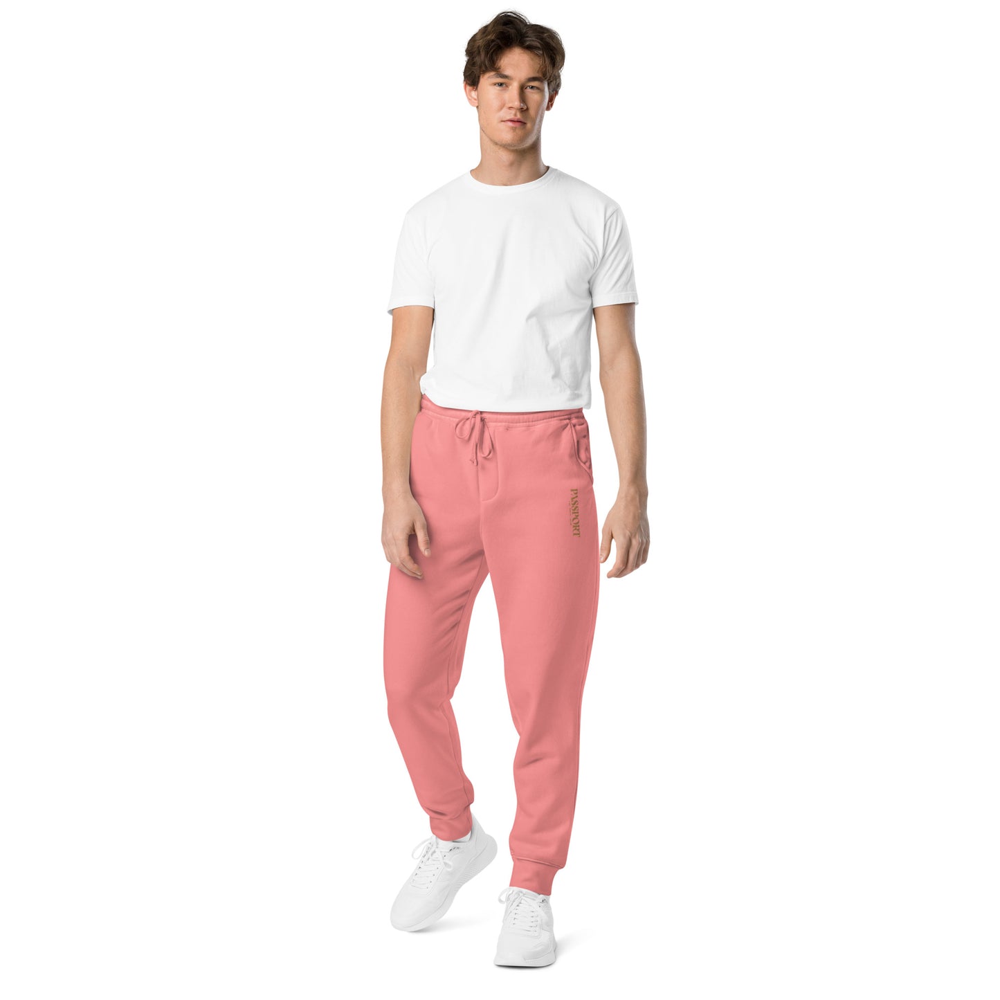 Passport Unisex pigment-dyed sweatpants