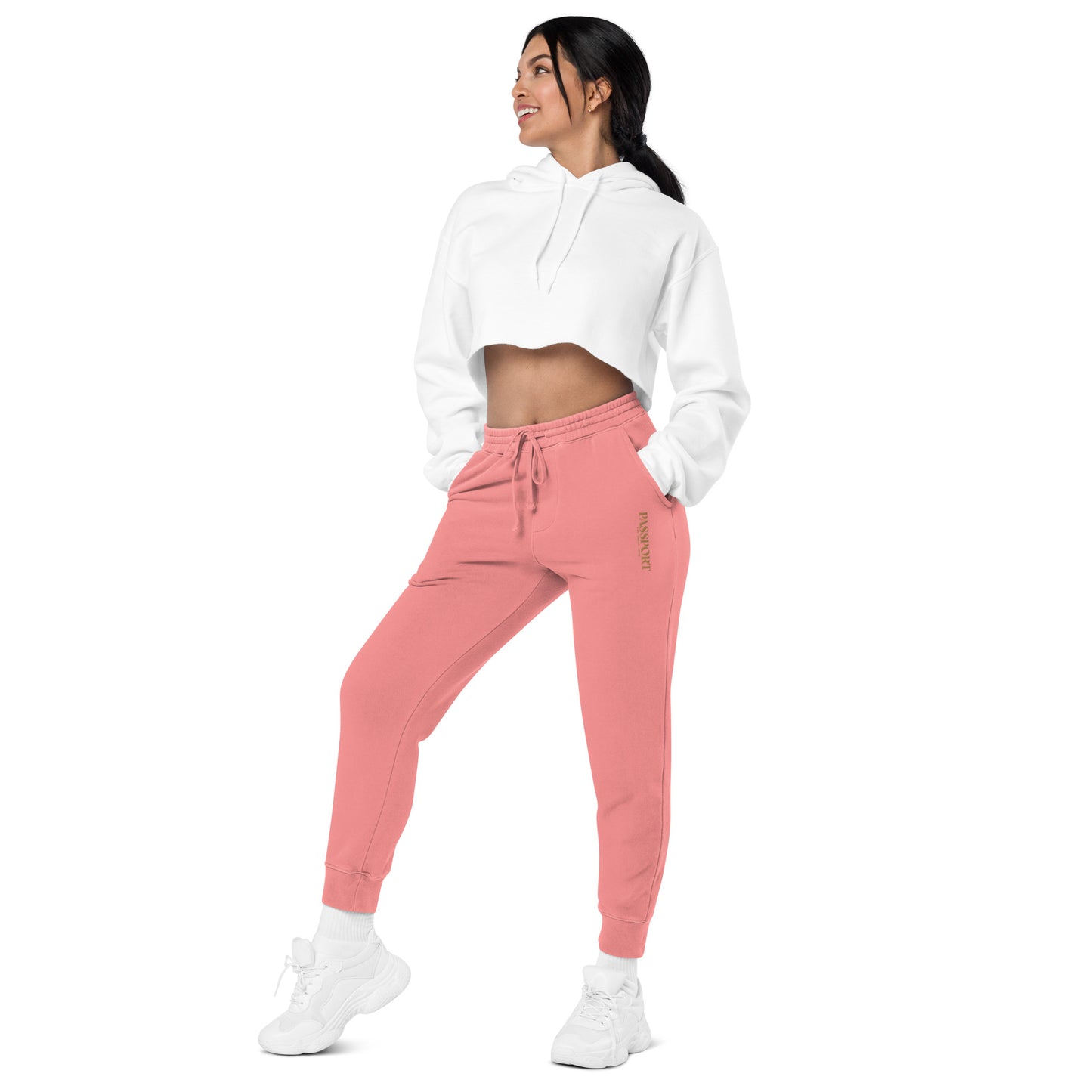 Passport Unisex pigment-dyed sweatpants