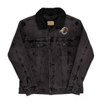 Logo deluxe Unisex denim sherpa jacket