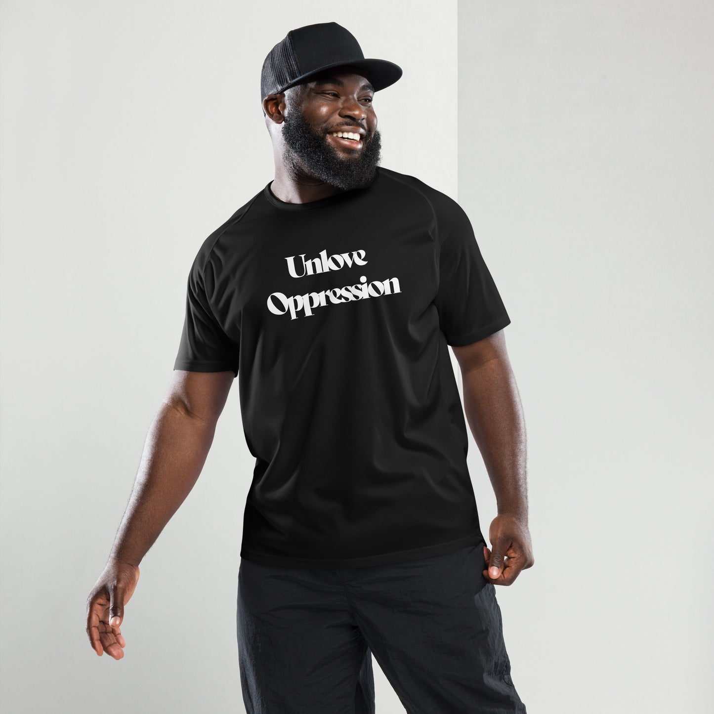Break Free Unlove Oppression Unisex sports jersey