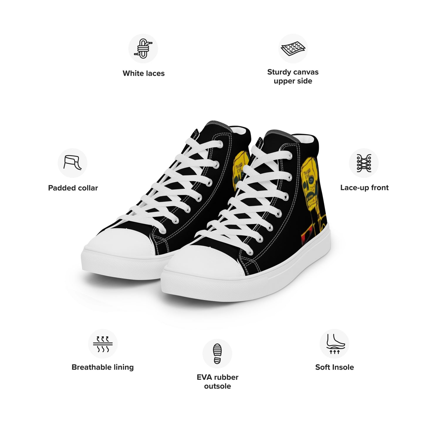 Awaken  Women’s high top canvas shoes