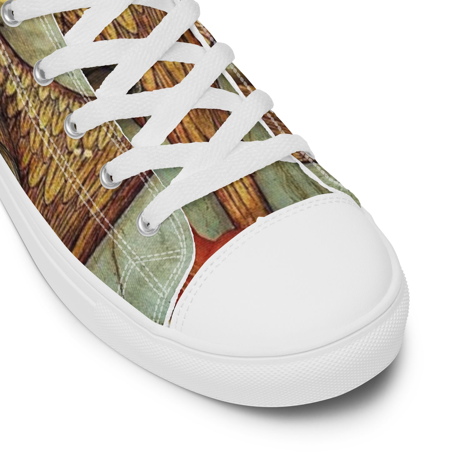 “ Divine Messengers “ Women’s high top canvas shoes