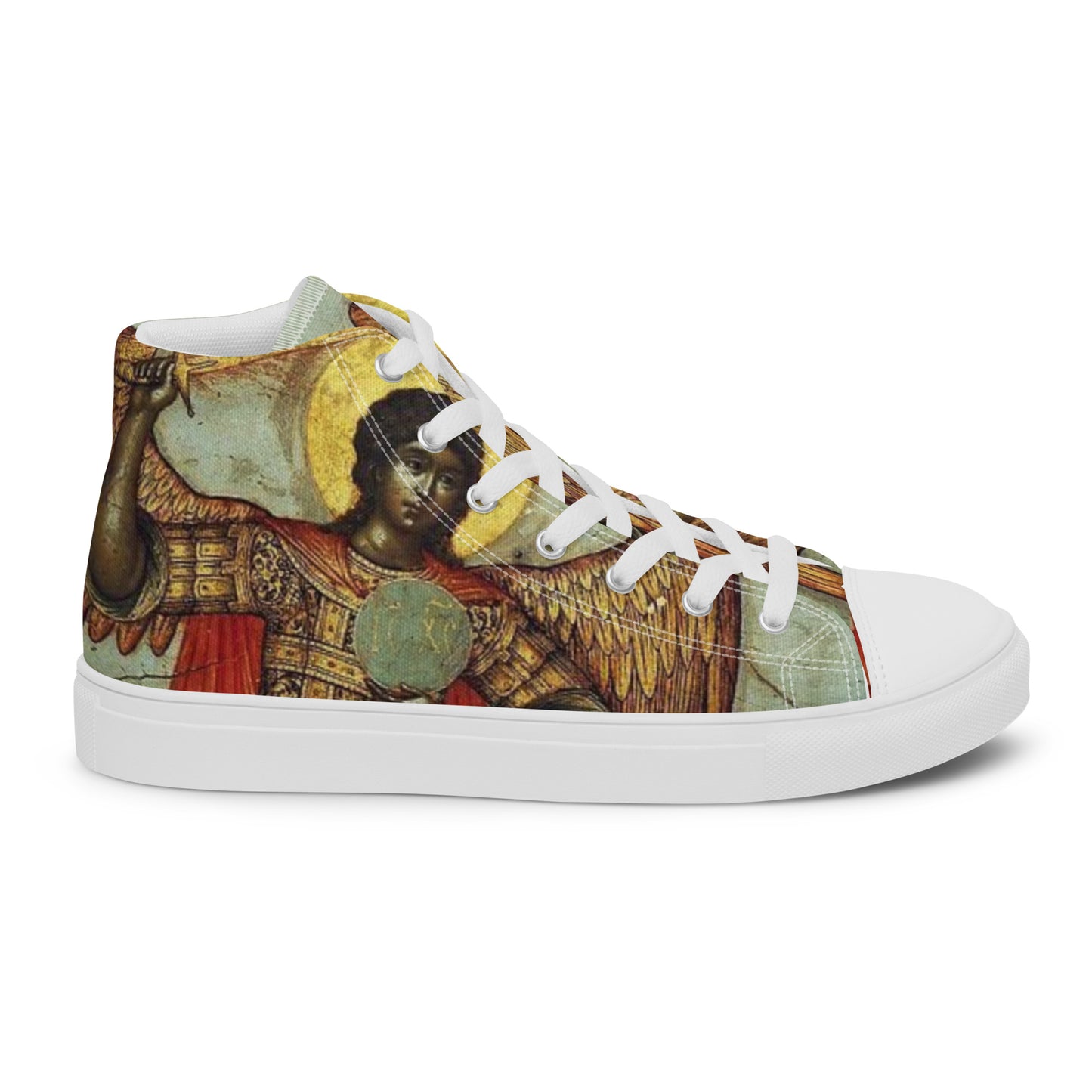 “ Divine Messengers “ Women’s high top canvas shoes