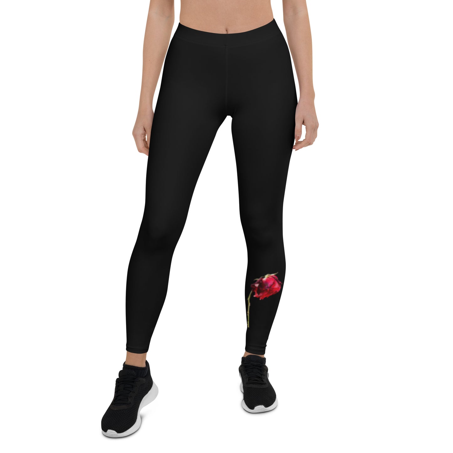 Concrete rose Leggings