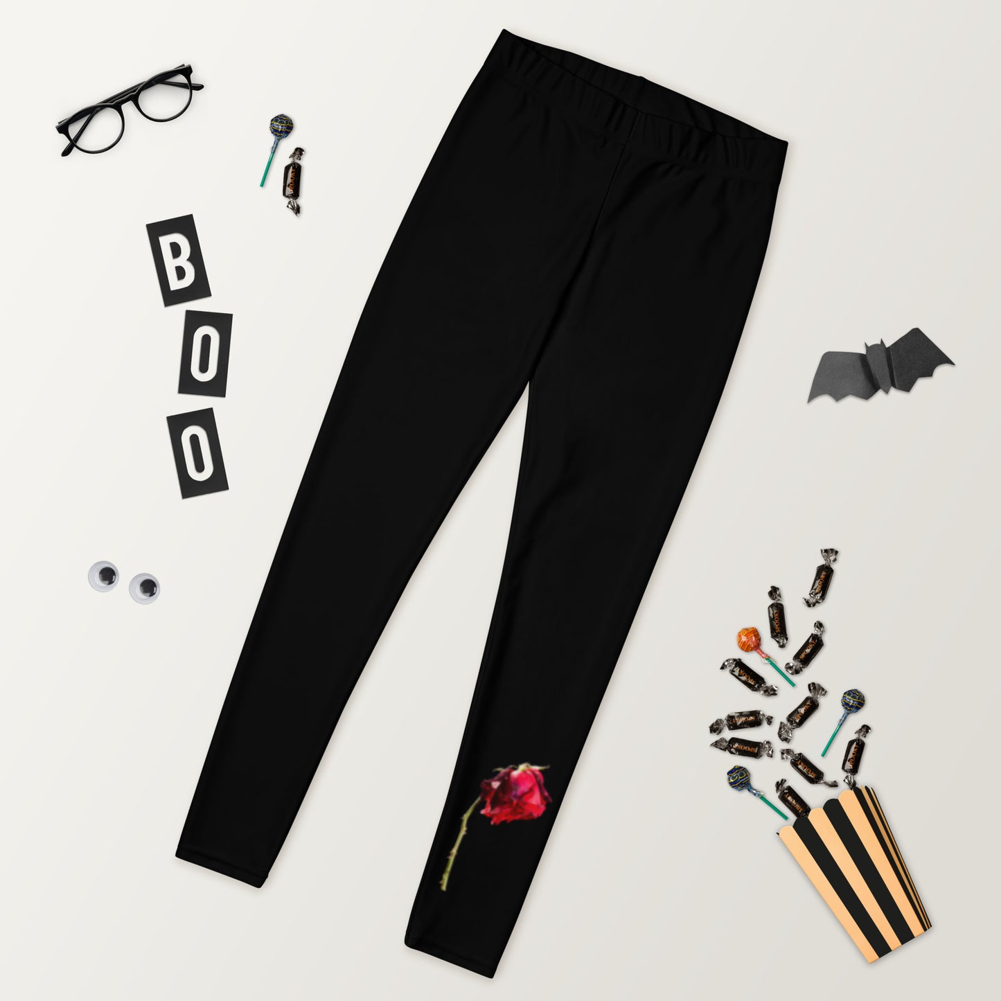 Concrete rose Leggings