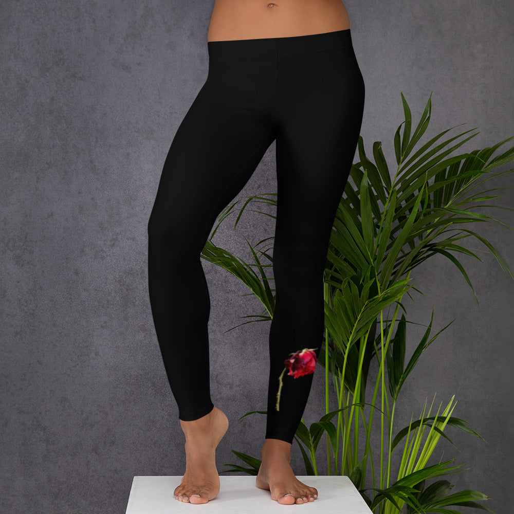 Concrete rose Leggings