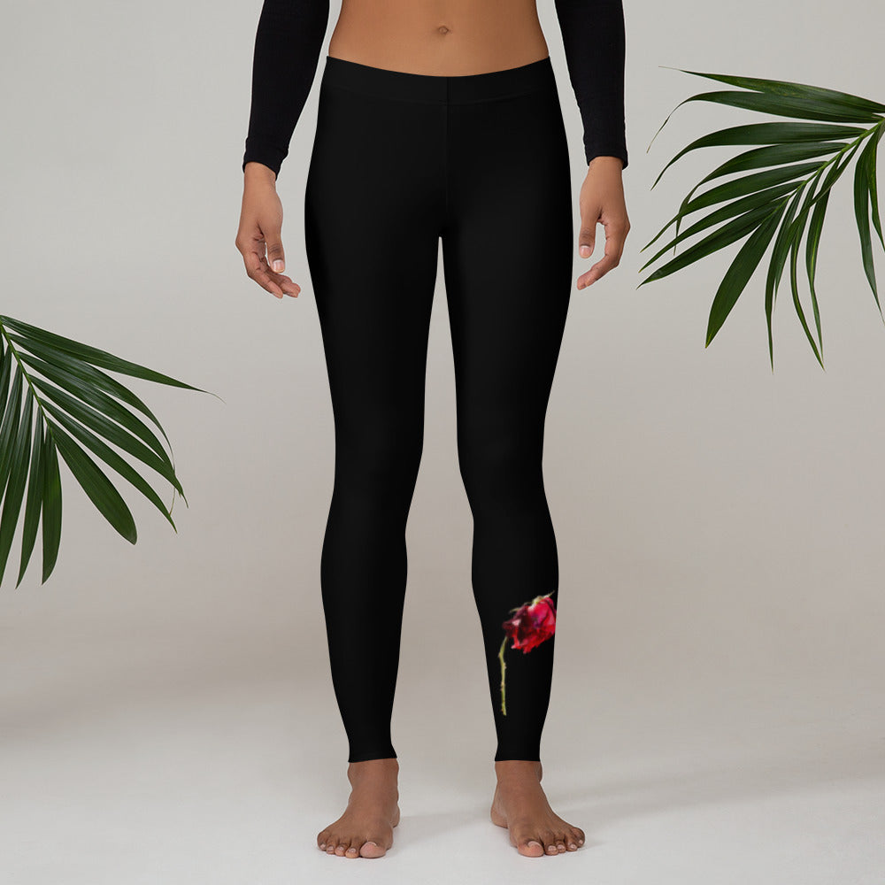 Concrete rose Leggings
