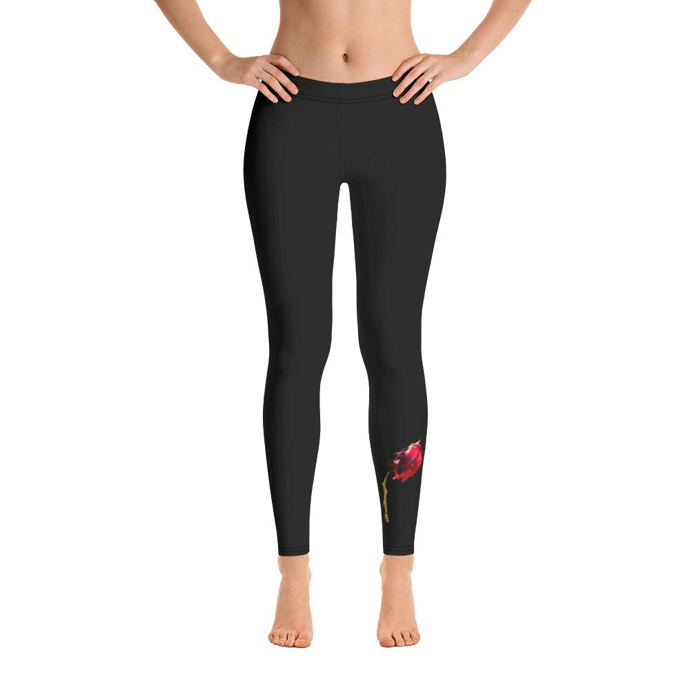 Concrete rose Leggings
