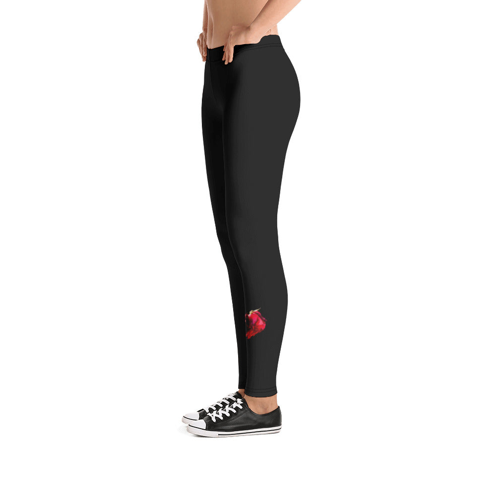 Concrete rose Leggings