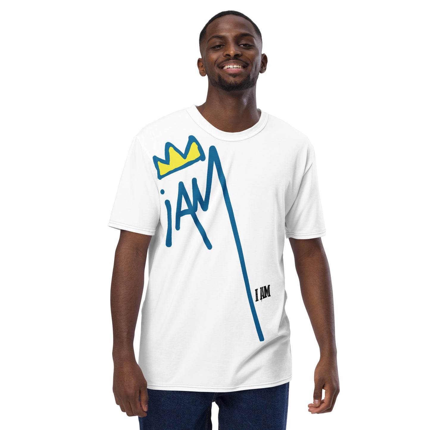 I am king all over print Men's t-shirt