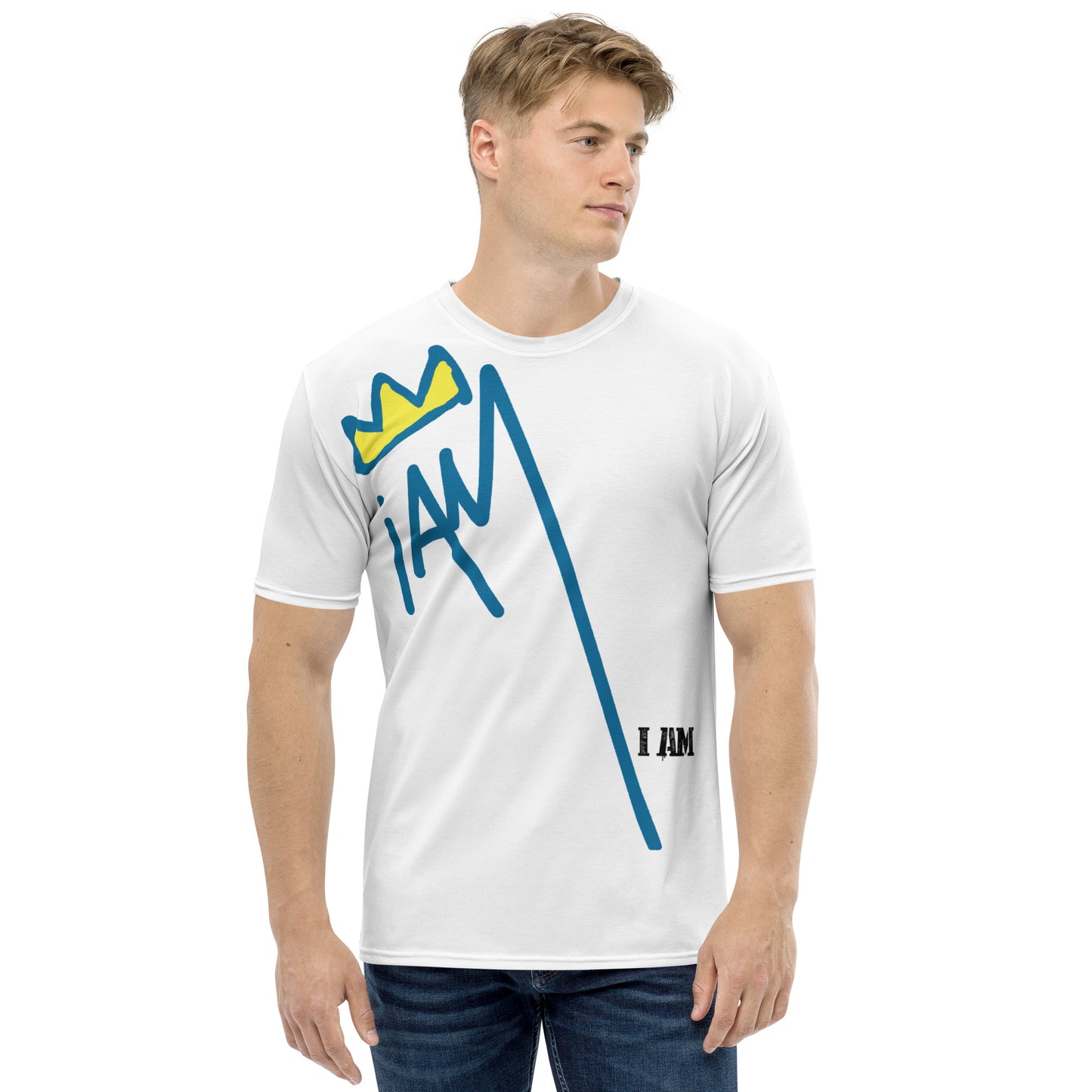 I am king all over print Men's t-shirt