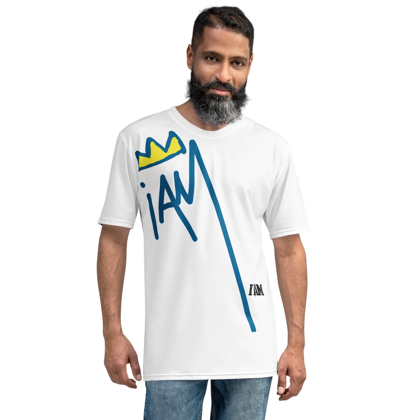 I am king all over print Men's t-shirt