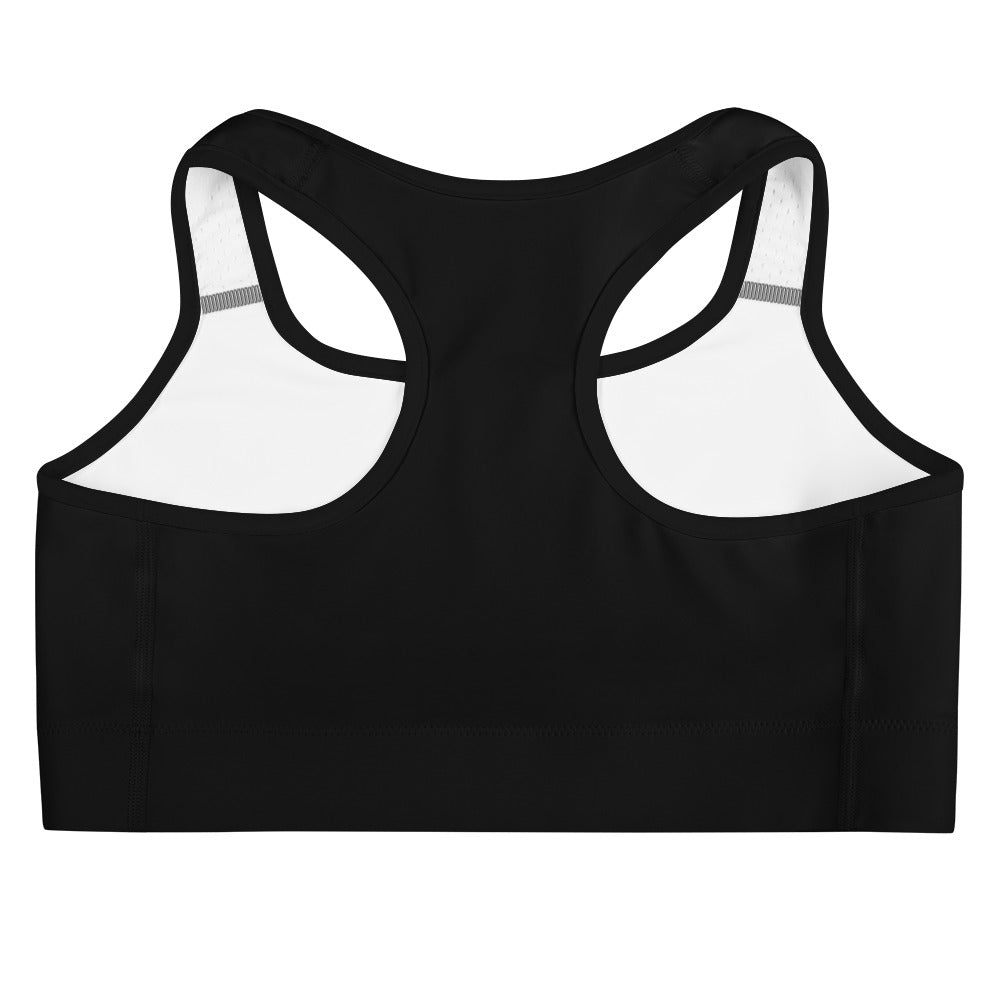 Concrete rose Sports bra