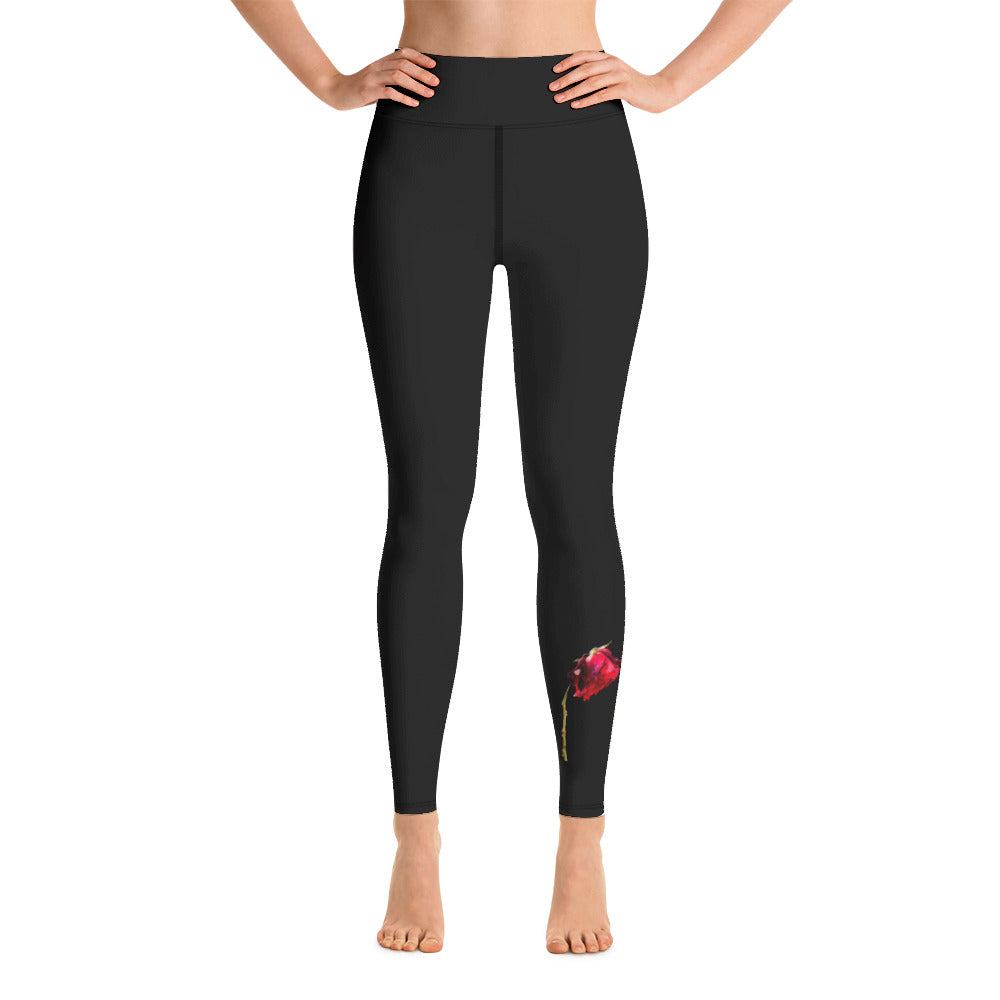 Concrete Rose Yoga Leggings