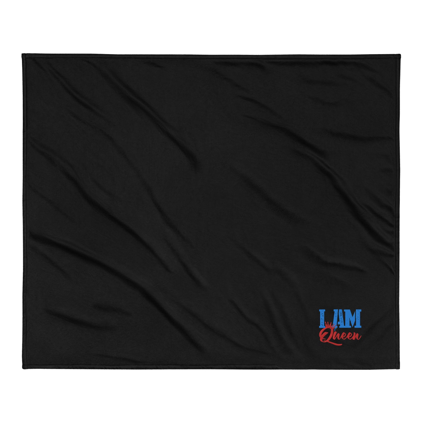 I Am Queen Premium sherpa blanket