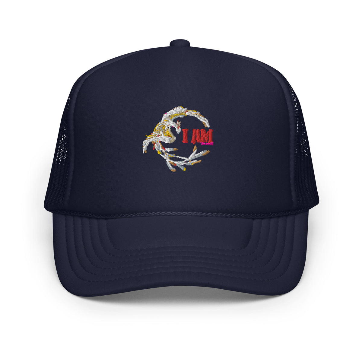 I Am Logo Foam trucker hat – IAmBrandClothing