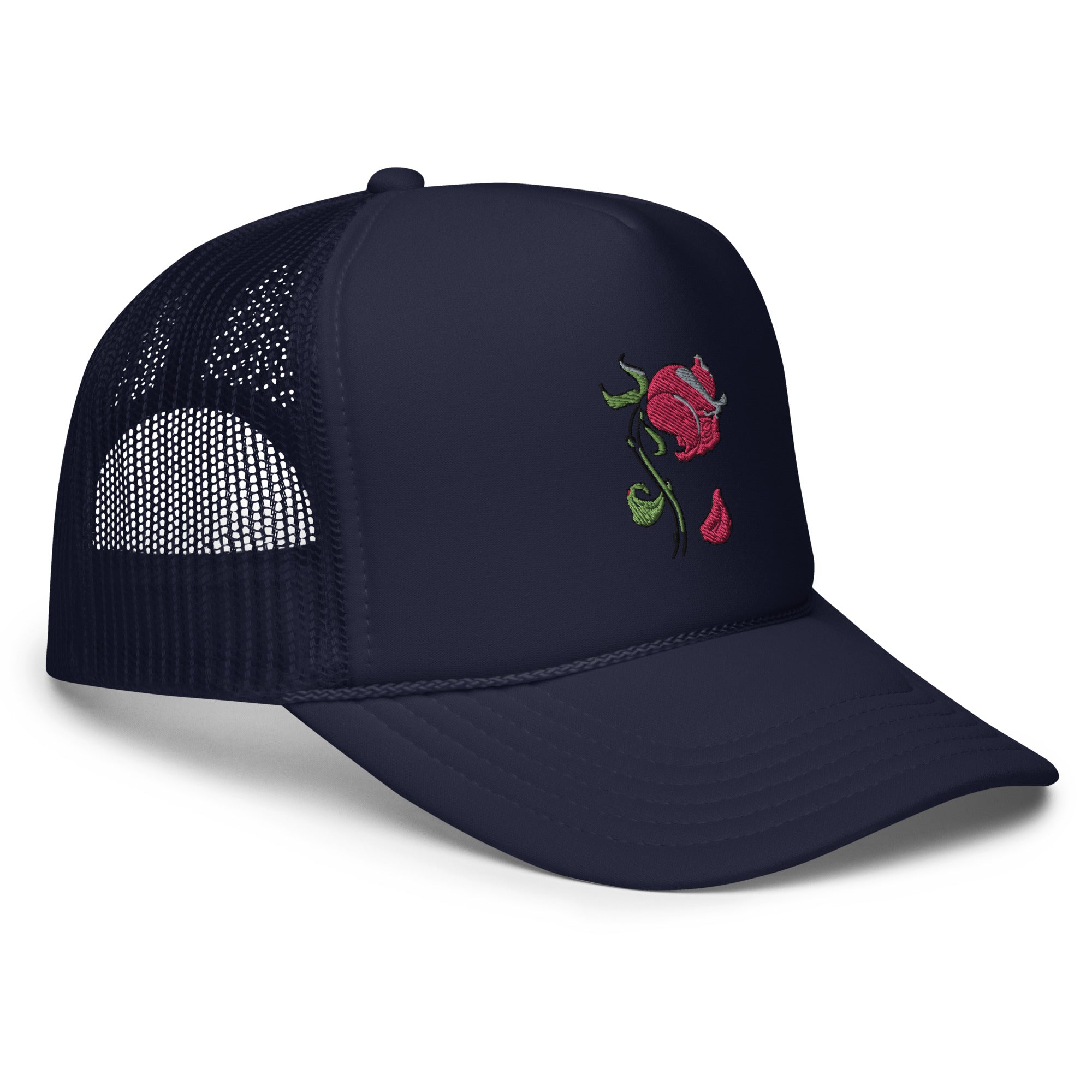 Concrete rose Foam trucker hat