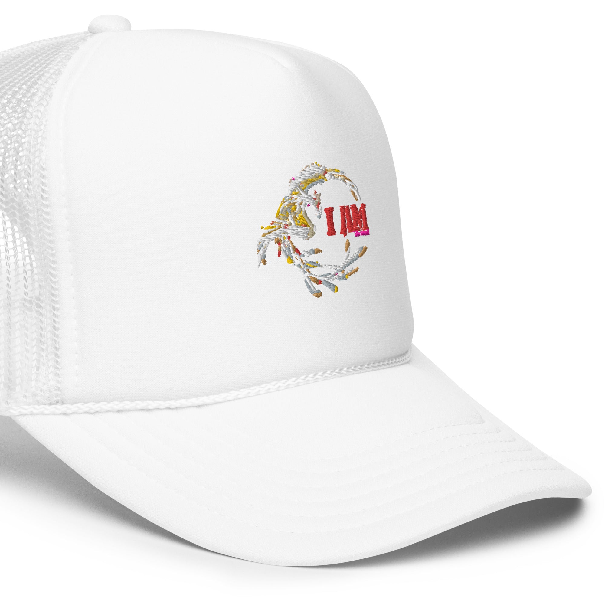 I Am Logo Foam trucker hat