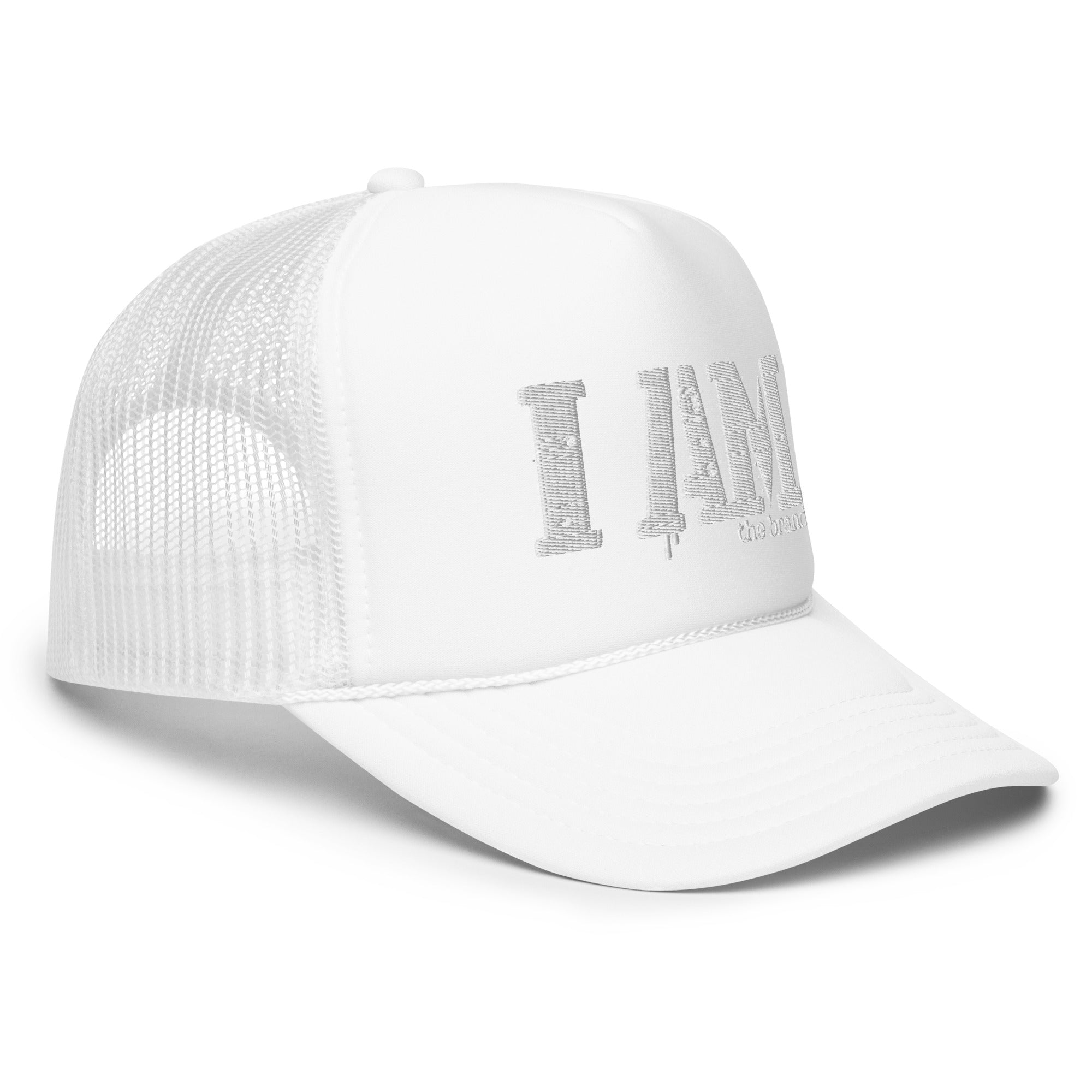 IAm logo original Foam trucker hat