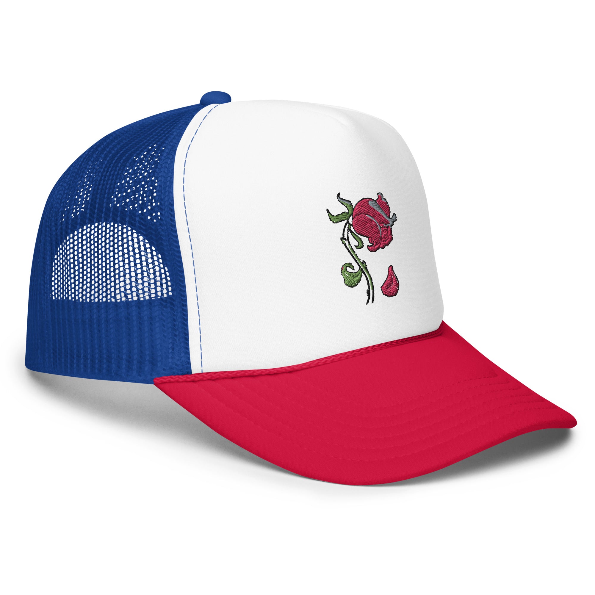 Concrete rose Foam trucker hat