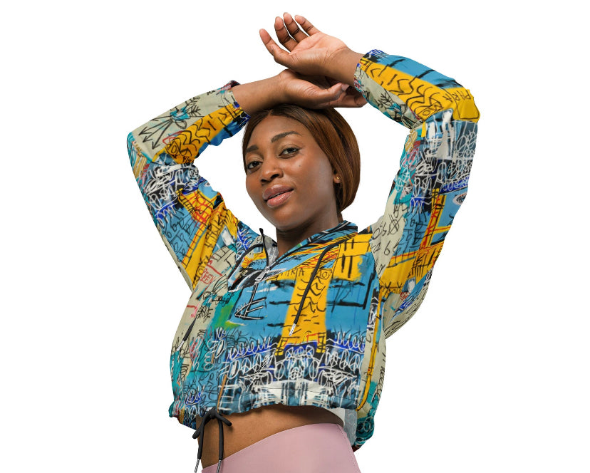 Art’s crown Women’s cropped windbreaker