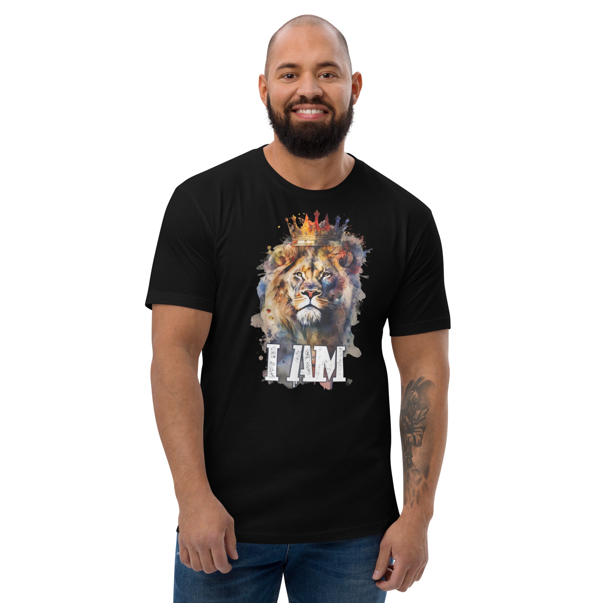 I Am king ( Lion ) Short Sleeve T-shirt