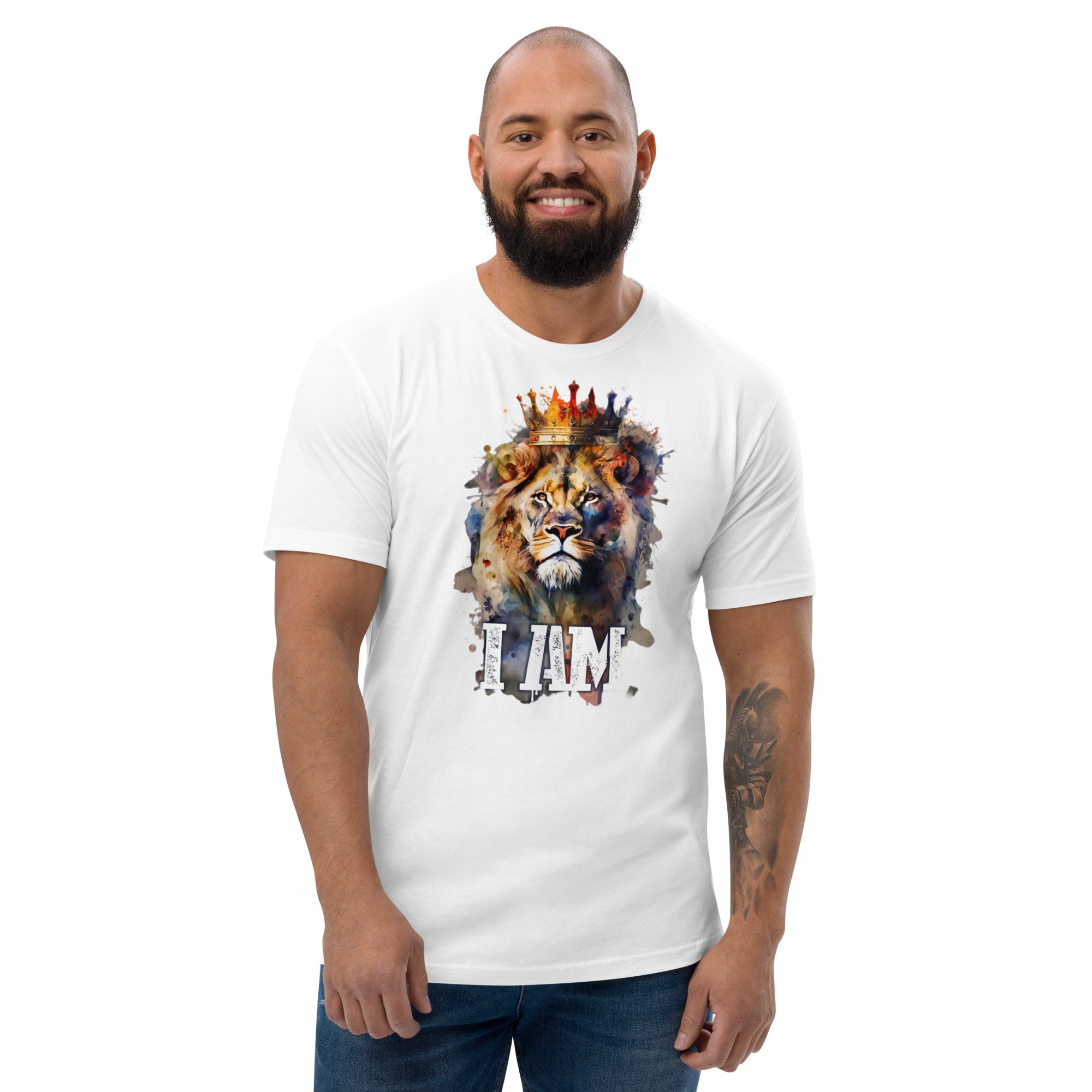 I Am king ( Lion ) Short Sleeve T-shirt