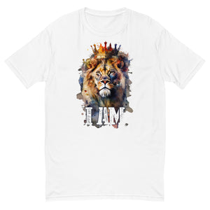 I Am king ( Lion ) Short Sleeve T-shirt