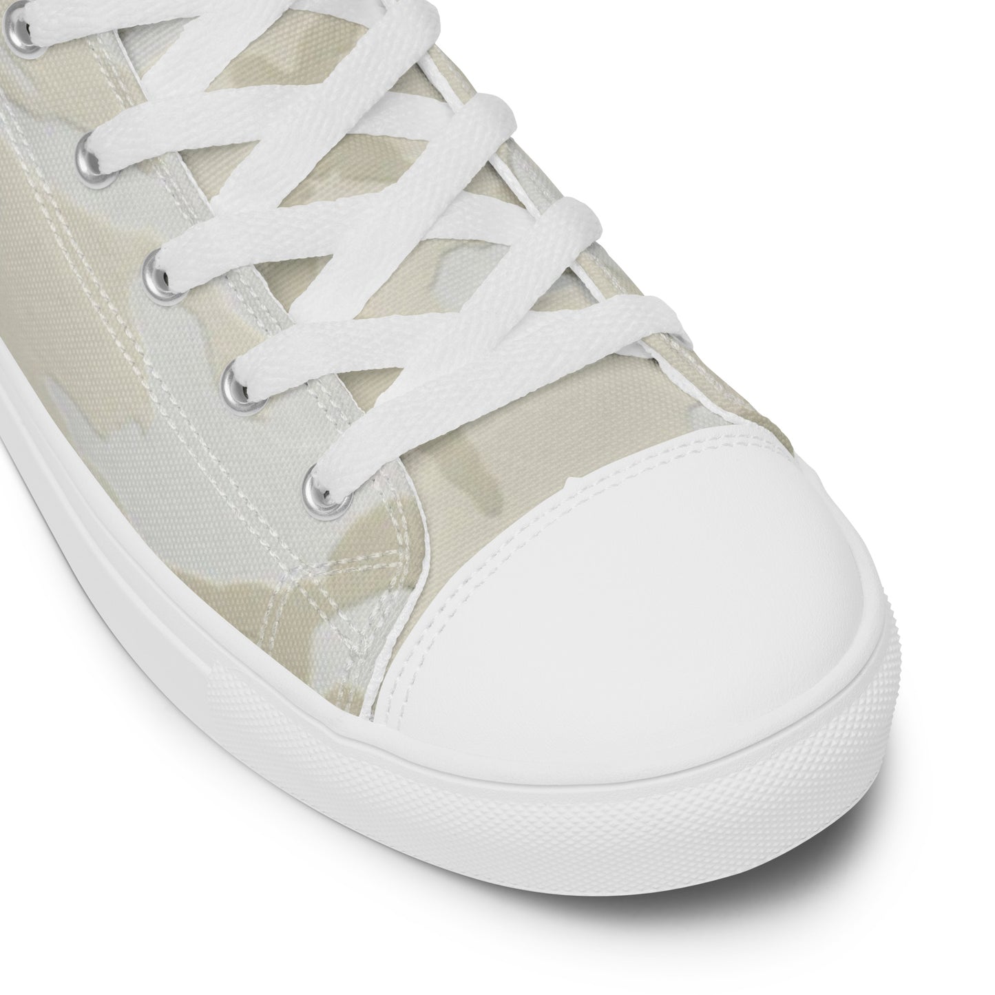 I Am Camo shadow Men’s high top canvas shoes