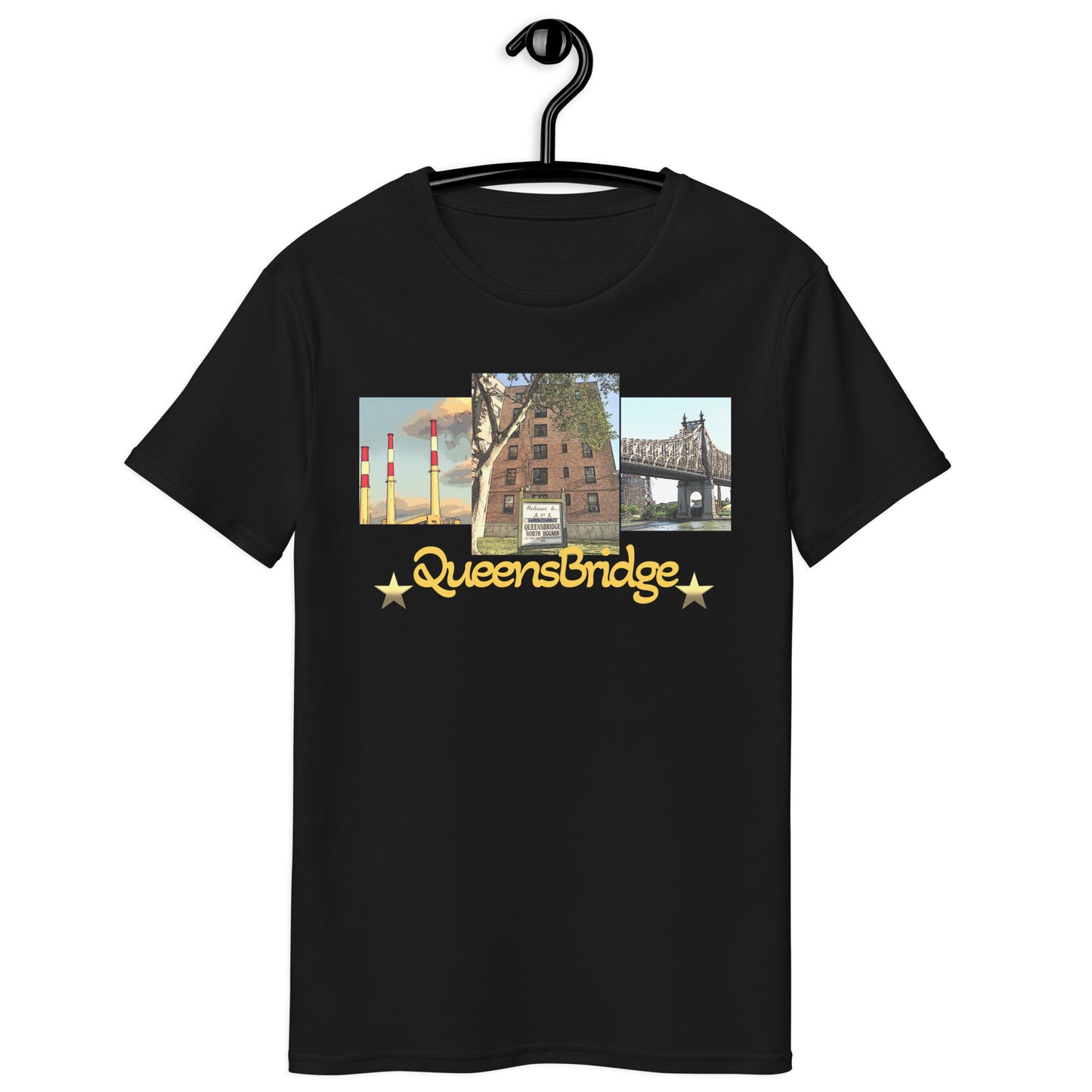 Qb animated Men's premium cotton t-shirt