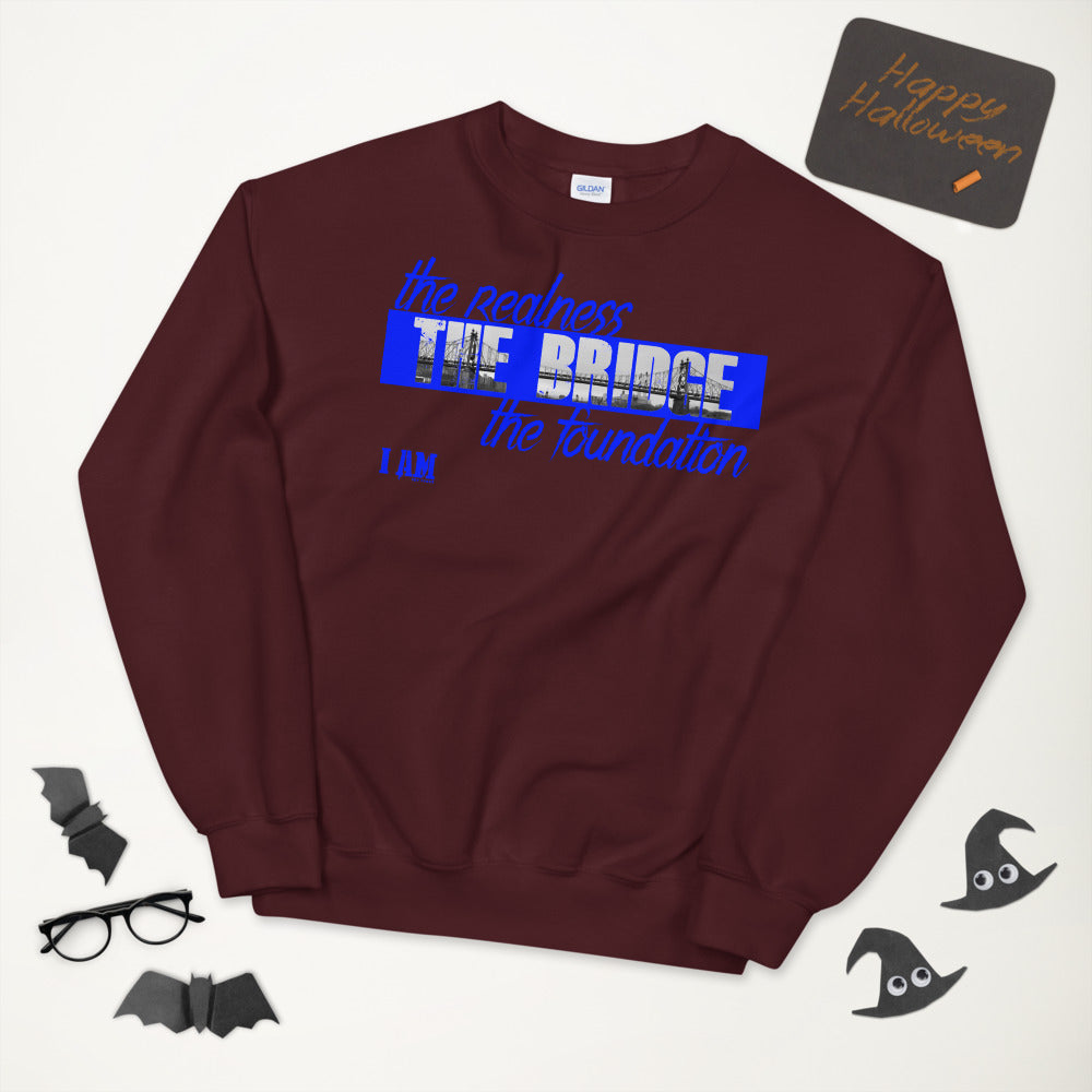 Blue QueensBridge Unisex Sweatshirt