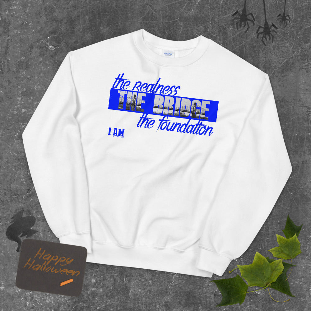 Blue QueensBridge Unisex Sweatshirt