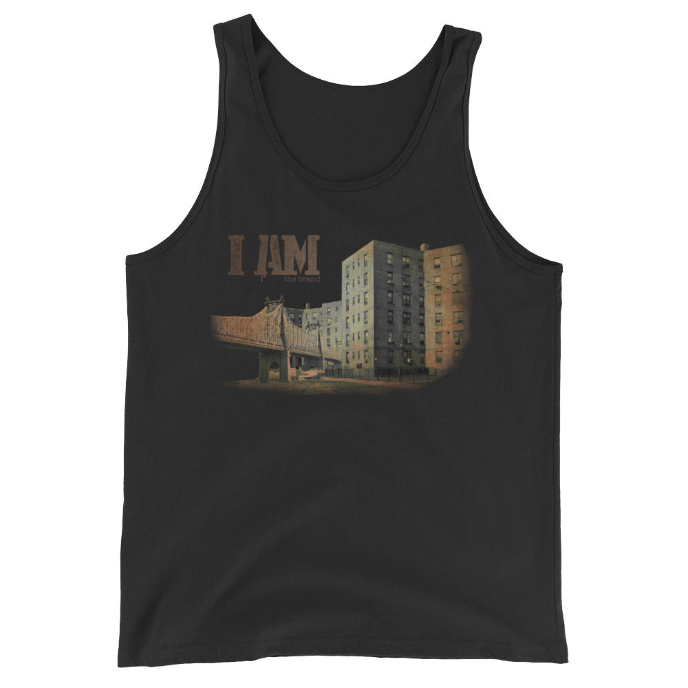 I am Queensbridge Unisex  Tank Top