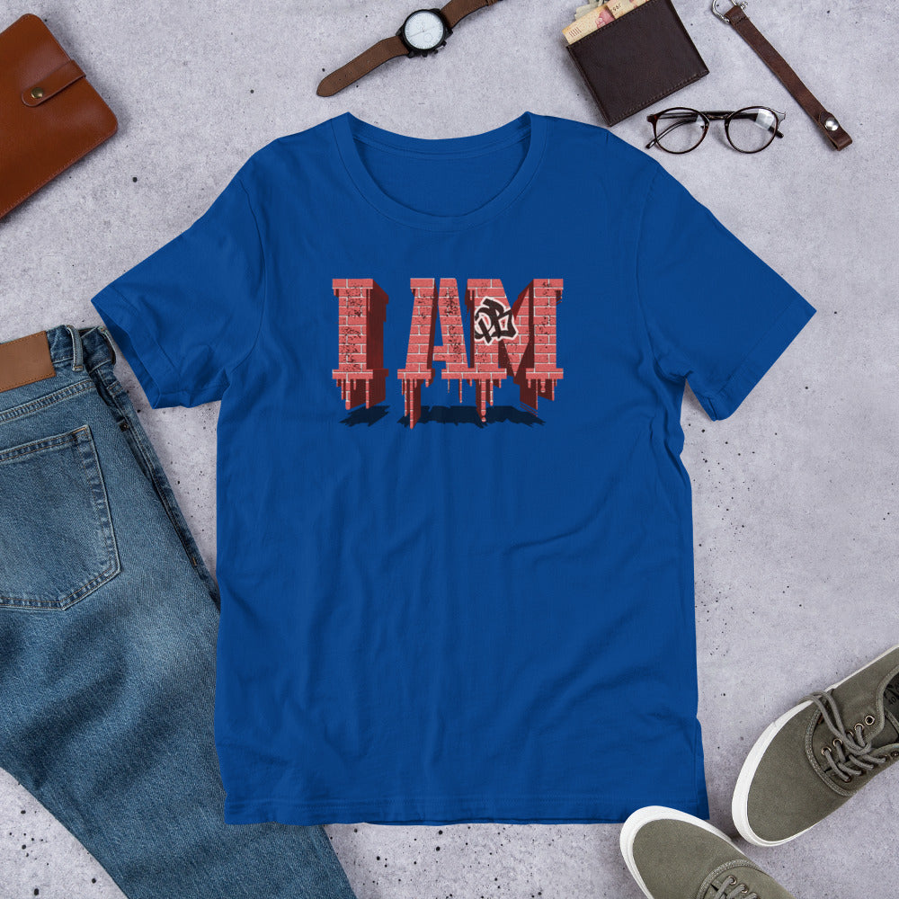 I Am 3D QB Short-Sleeve Unisex T-Shirt