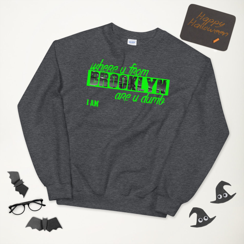 Are you dumb Unisex Sweatshirt