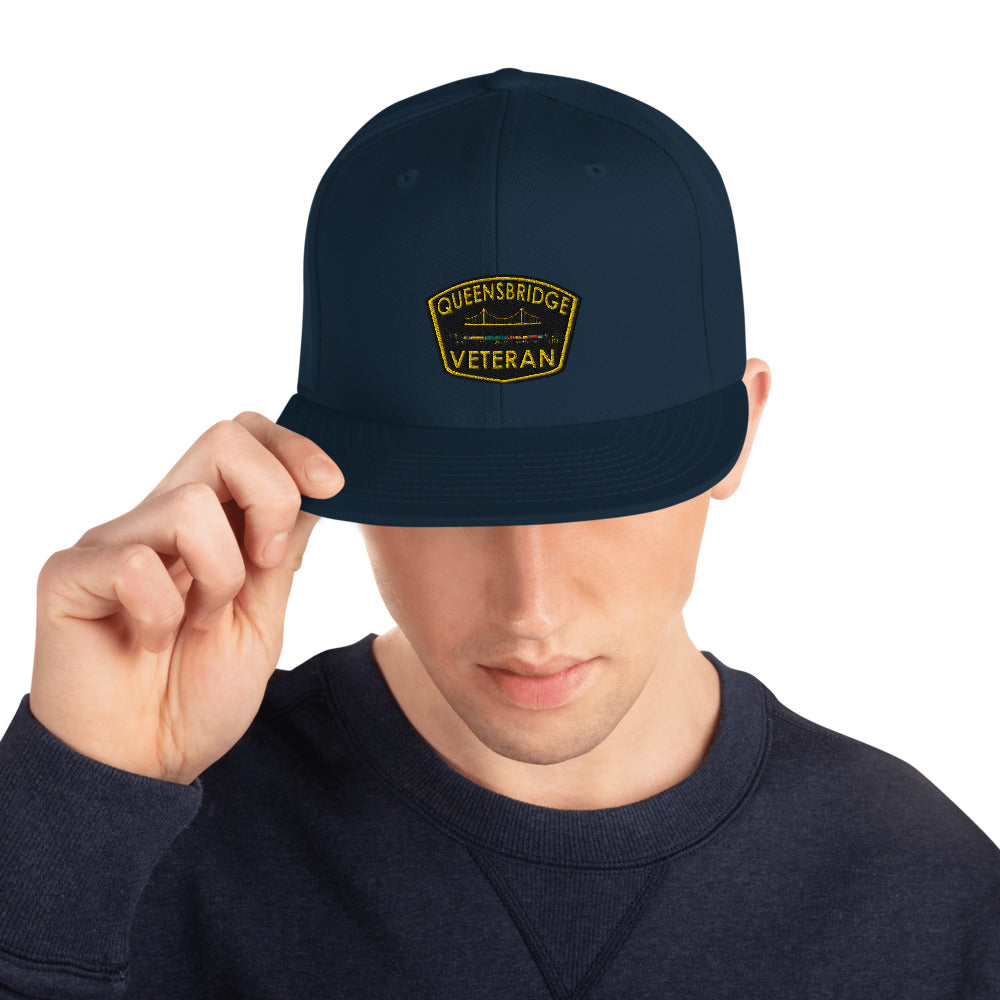 Qb. Vet Snapback Hat