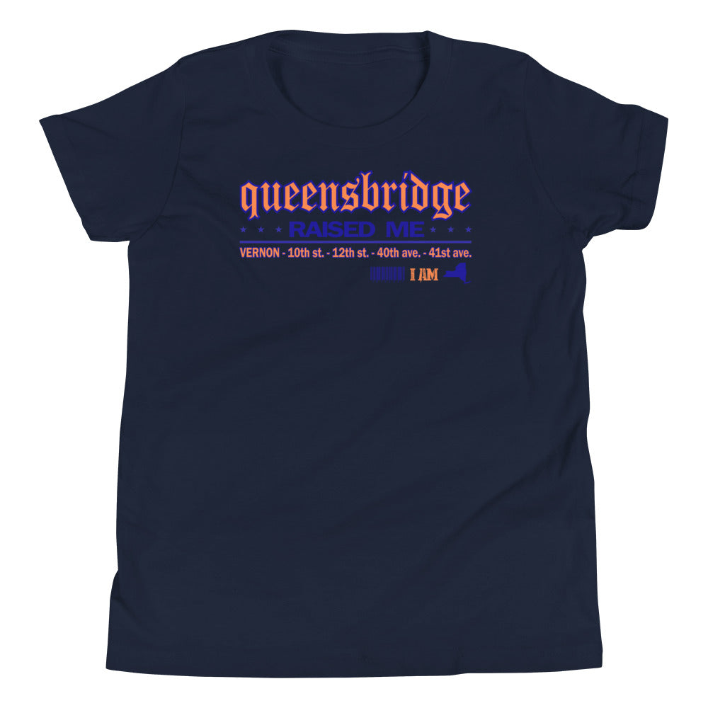 Qb Raised me Youth Short Sleeve T-Shirt