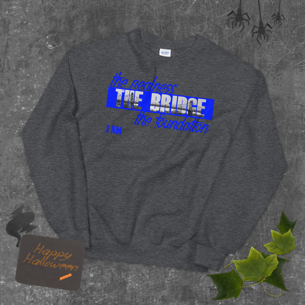 Blue QueensBridge Unisex Sweatshirt