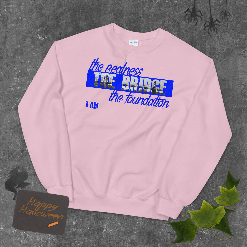 Blue QueensBridge Unisex Sweatshirt
