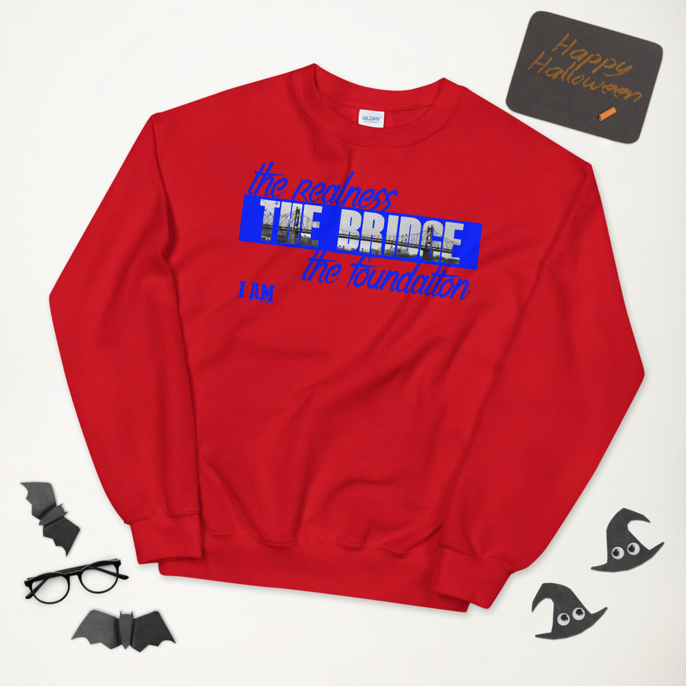Blue QueensBridge Unisex Sweatshirt