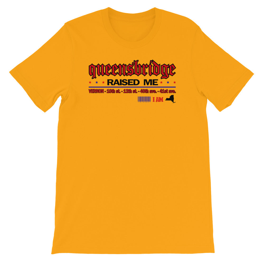 QB raised me (r/b) Short-Sleeve Unisex T-Shirt