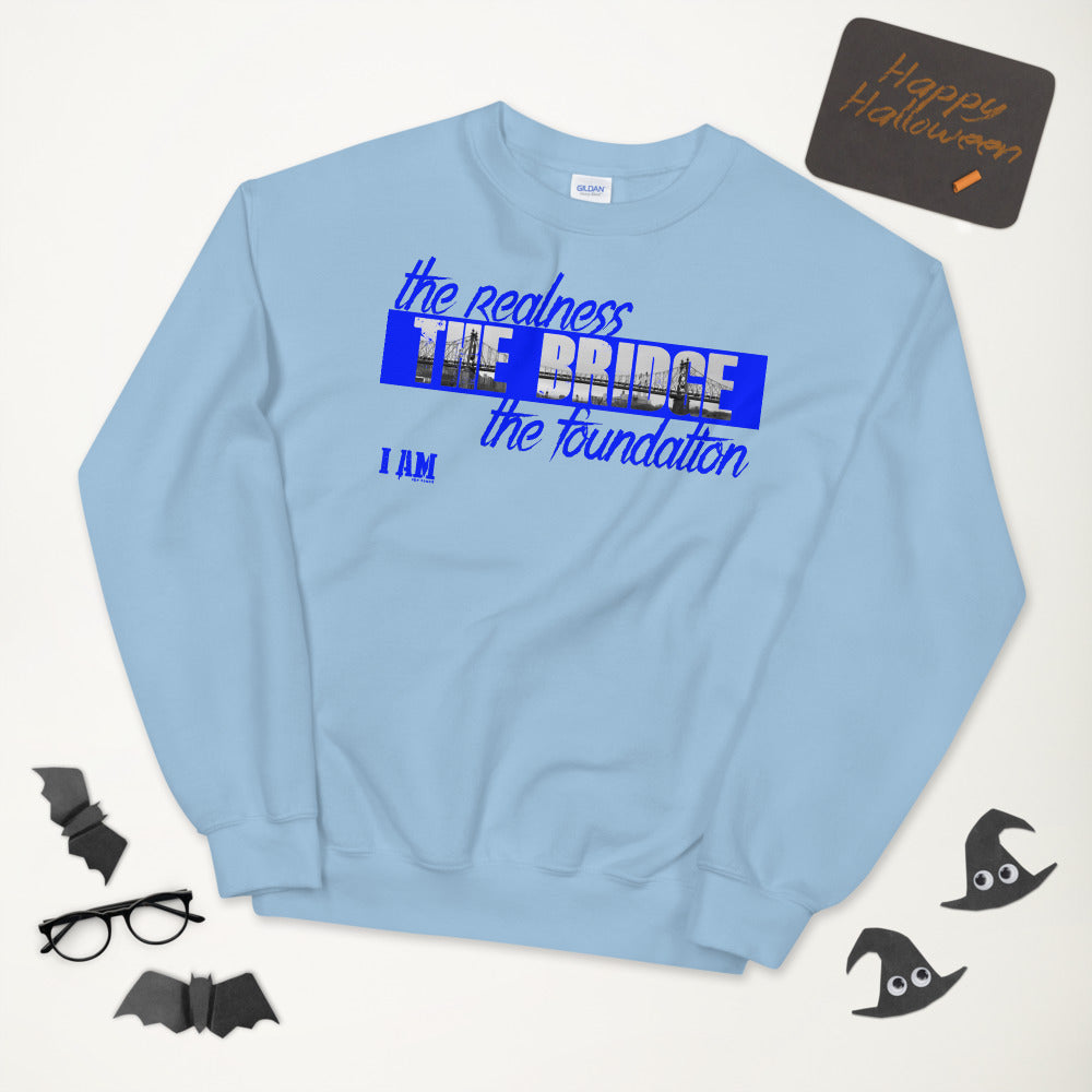 Blue QueensBridge Unisex Sweatshirt