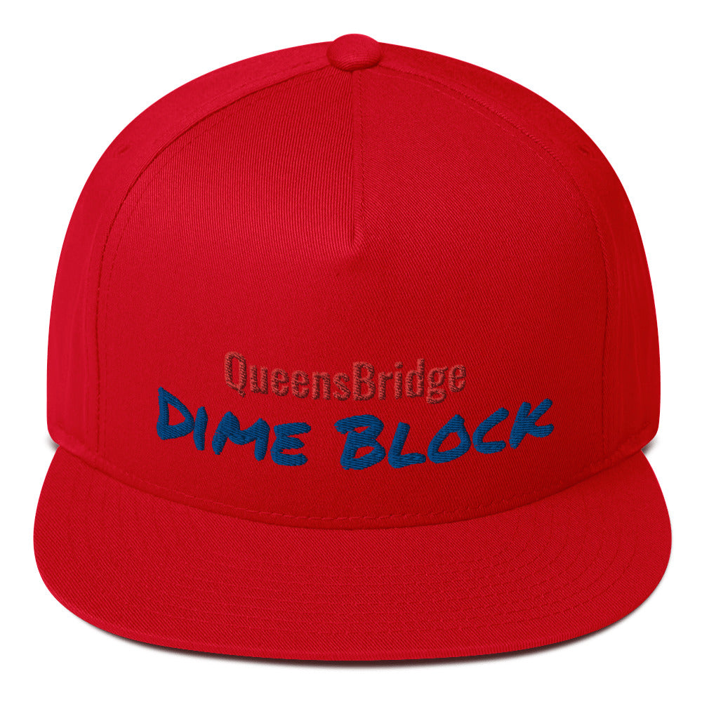 Dime Block Flat Bill Cap