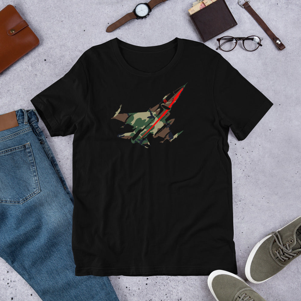 PCF Camouflage Bella + Canvas 3001 Unisex Short Sleeve Jersey T-Shirt with Tear Away Label