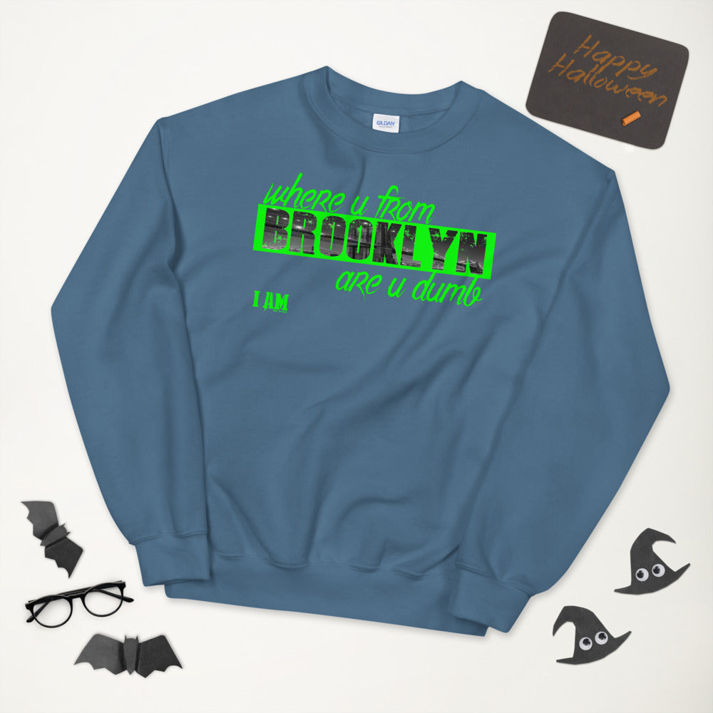 Are you dumb Unisex Sweatshirt