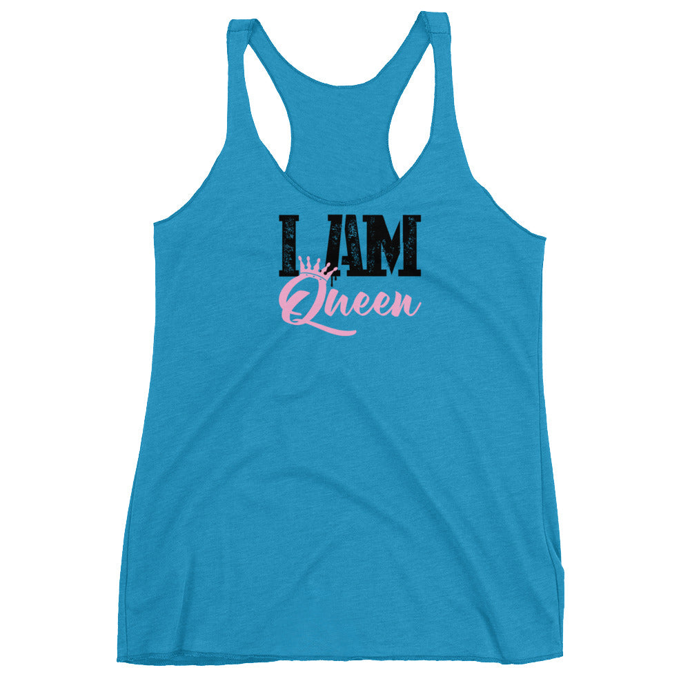 I Am Queen Women's Racerback Tank