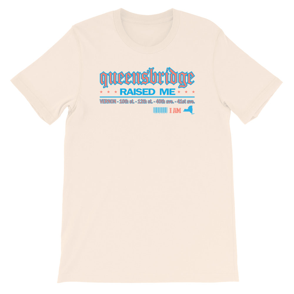 QB raised me Lb\pShort-Sleeve Unisex T-Shirt