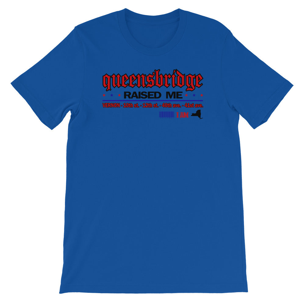 QB raised me (r/b) Short-Sleeve Unisex T-Shirt
